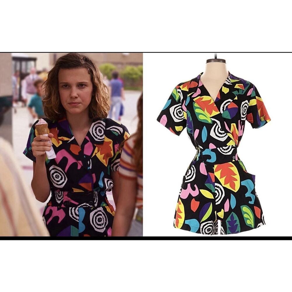 ASO Stranger Things Eleven Romper Official Target x Netflix Replica S3 Cosplay